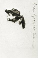 Homme de Toledo de profil